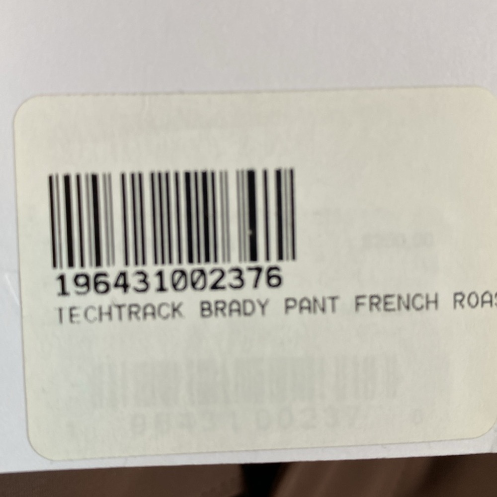 Tom Brady Golf Structured Techtrack Pants in French Roast size 30 - Picture 11 of 13